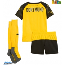 Borussia Dortmund Hjemmedraktsett Barn 2025-26 Kortermet (+ Korte bukser)